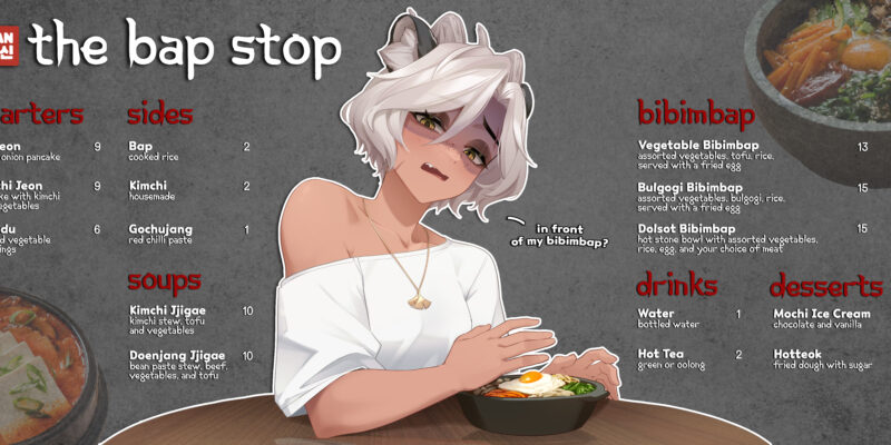 "The Bap Stop" Sansin Desk Mat